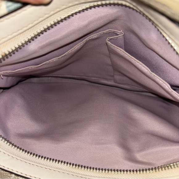 Coach Soho Linen Lynne Multi-color Optic Art Hobo Bag F16590 Sv/mc - Picture 8 of 11